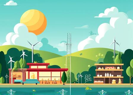 Klimafreundliches Gastronomie-Modell