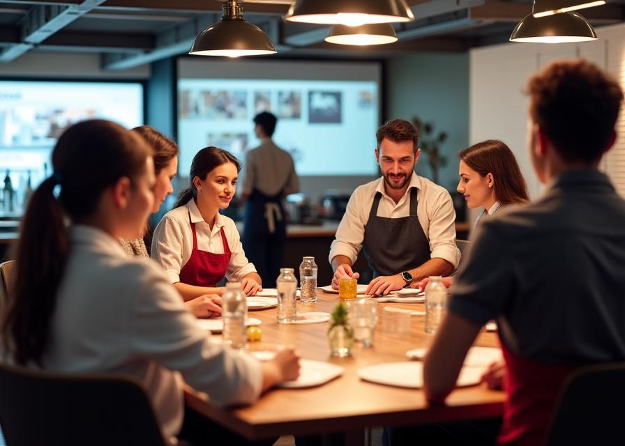 Professionelle Personalentwicklung und Mitarbeiterschulung Restaurant